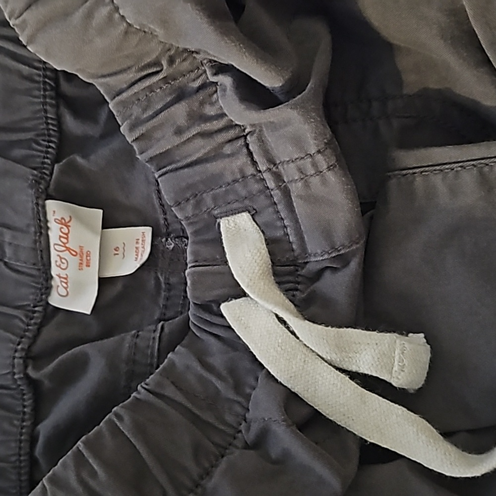 Denim and Gray Kids Bottoms - Picture 6 of 9